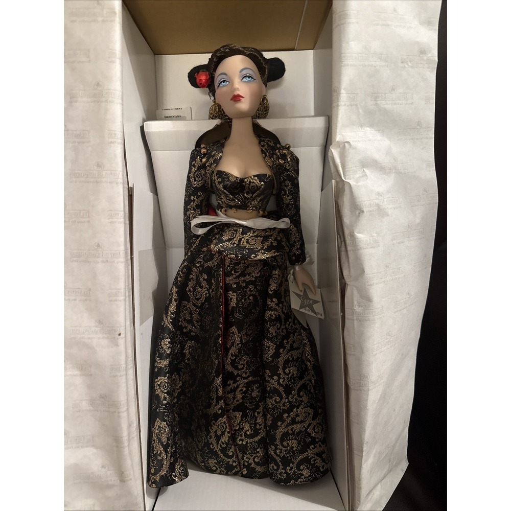 Ashton Drake Gene Marshall Doll 15.5" Black Gold Song of Spain Excellent Odom